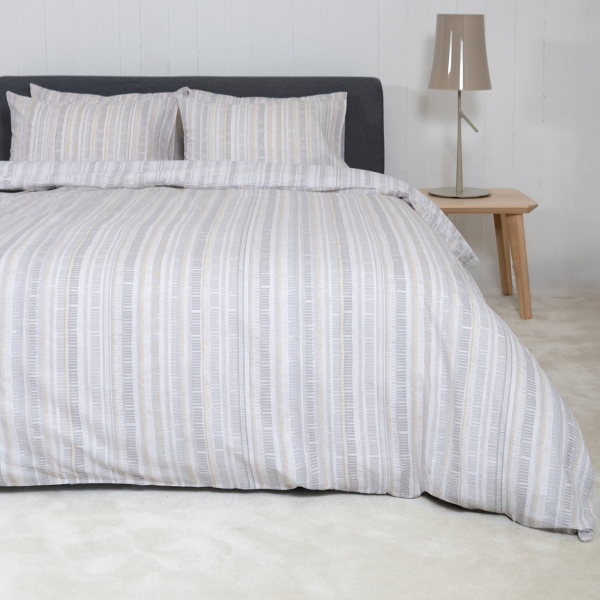 Παπλωματοθήκη Μονή (Σετ 165x245) 2 Όψεων Naf-Naf Summit 154 Denali Grey