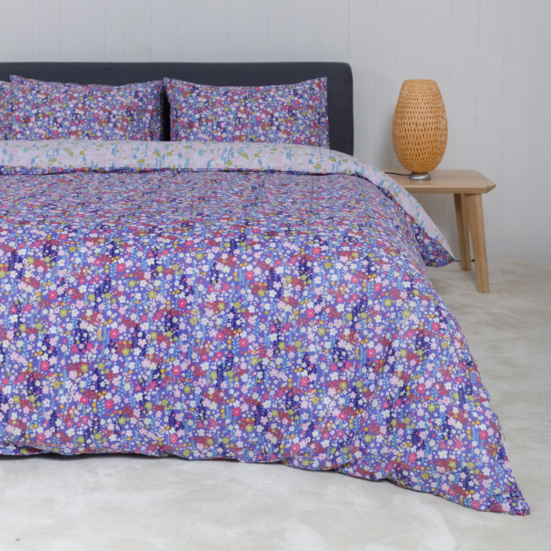 Παπλωματοθήκη Μονή (Σετ 165x245) 2 Όψεων Naf-Naf Summit 155 Elbrus Lilac