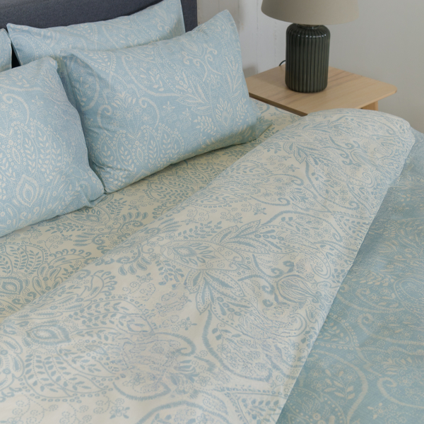 Παπλωματοθήκη Μονή (Σετ 165x245) 2 Όψεων Naf-Naf Summit 156 Atlantic Teal