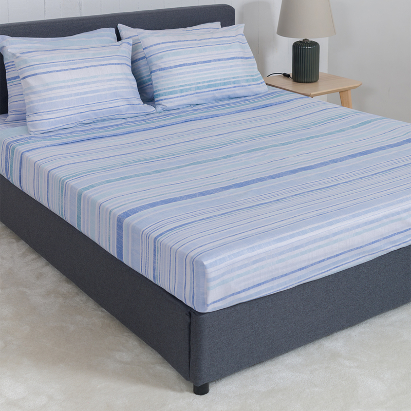 Σεντόνια King Size (Σετ) Naf-Naf Summit 151 Vinson Blue