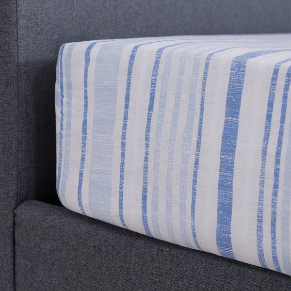 Σεντόνια King Size (Σετ) Naf-Naf Summit 151 Vinson Blue