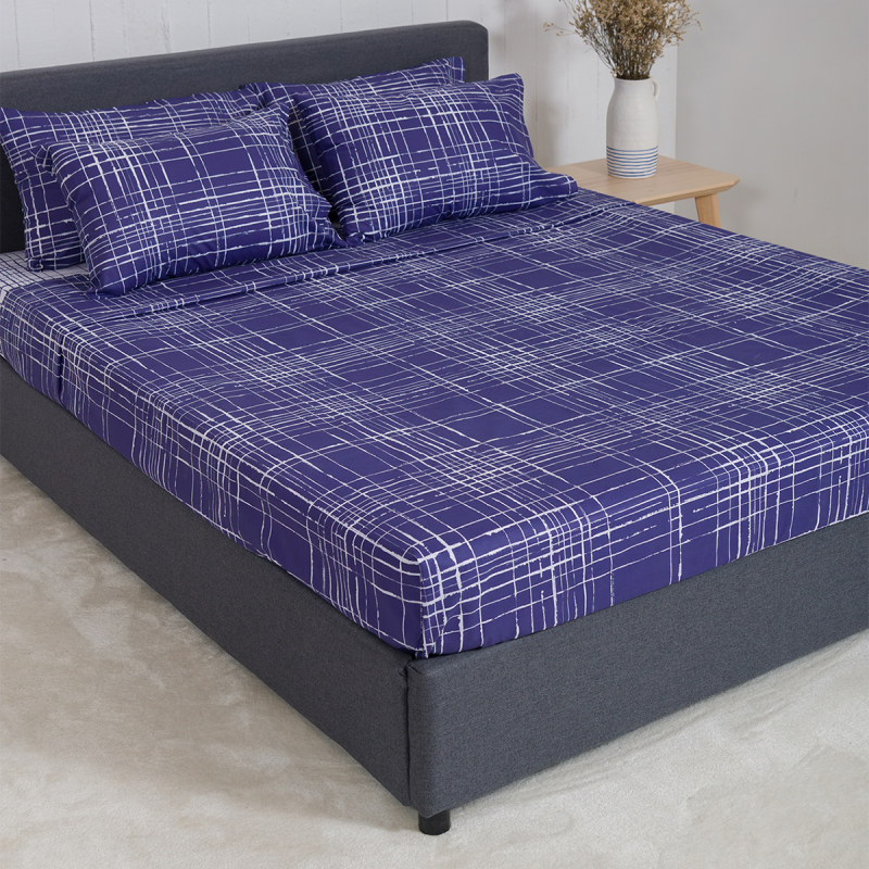 Σεντόνια King Size (Σετ) Naf-Naf Summit 152 Pacific Blue