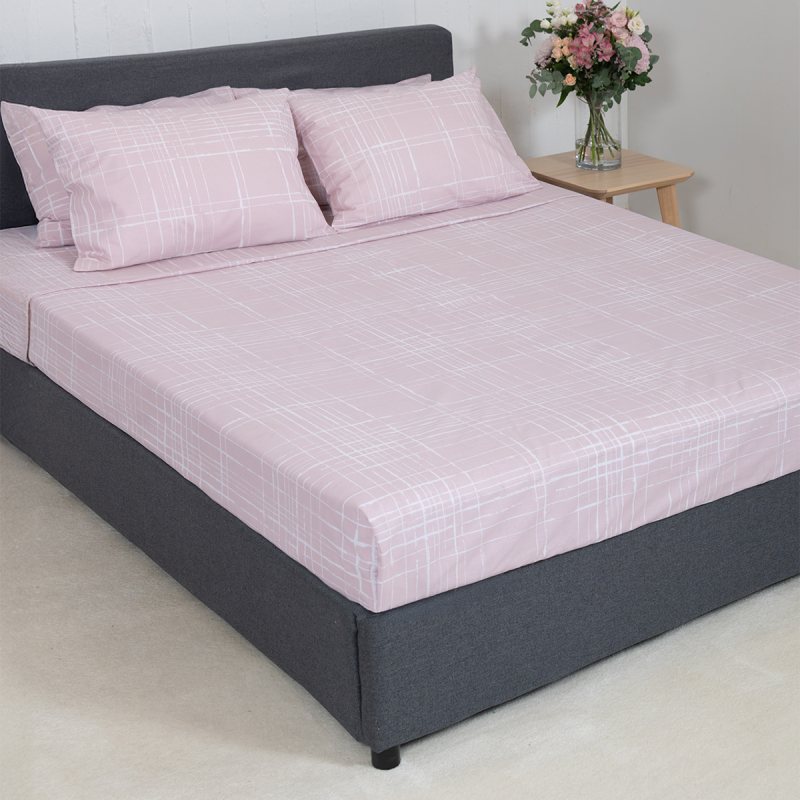 Σεντόνια King Size (Σετ) Naf-Naf Summit 152 Pacific Pink