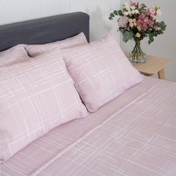 Σεντόνια King Size (Σετ) Naf-Naf Summit 152 Pacific Pink