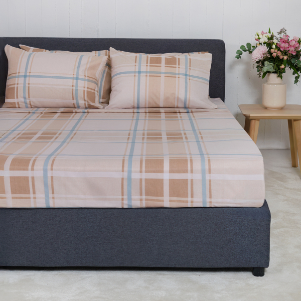 Σεντόνια King Size (Σετ) Naf-Naf Summit 153 Andes Beige