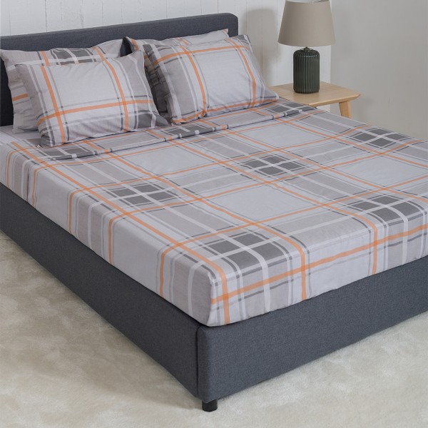 Σεντόνια King Size (Σετ) Naf-Naf Summit 153 Andes Orange