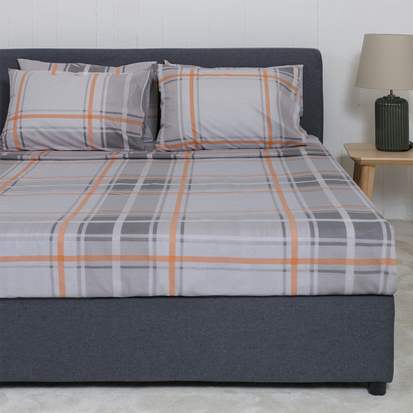 Σεντόνια King Size (Σετ) Naf-Naf Summit 153 Andes Orange