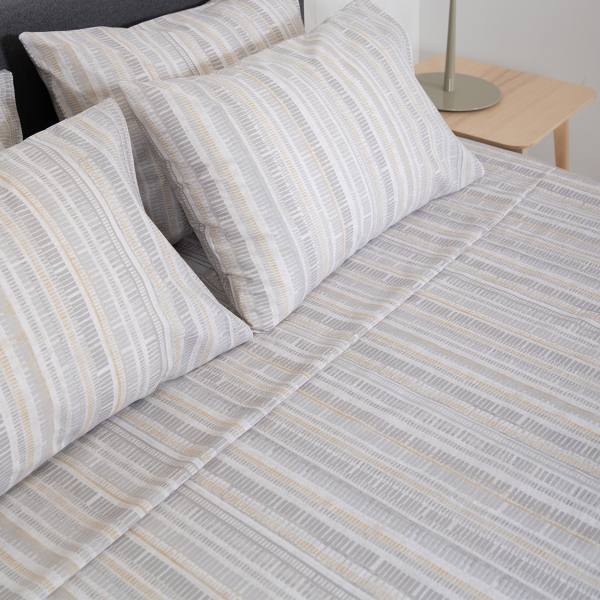 Σεντόνια King Size (Σετ) Naf-Naf Summit 154 Denali Grey