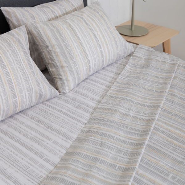 Σεντόνια King Size (Σετ) Naf-Naf Summit 154 Denali Grey