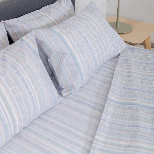 Σεντόνια King Size (Σετ) Naf-Naf Summit 154 Denali Blue