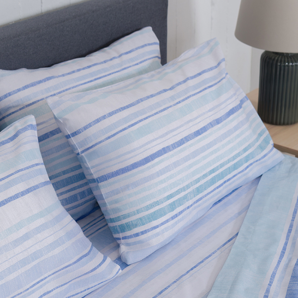 Ζεύγος Μαξιλαροθήκες (50x70) Naf-Naf Summit 151 Vinson Blue