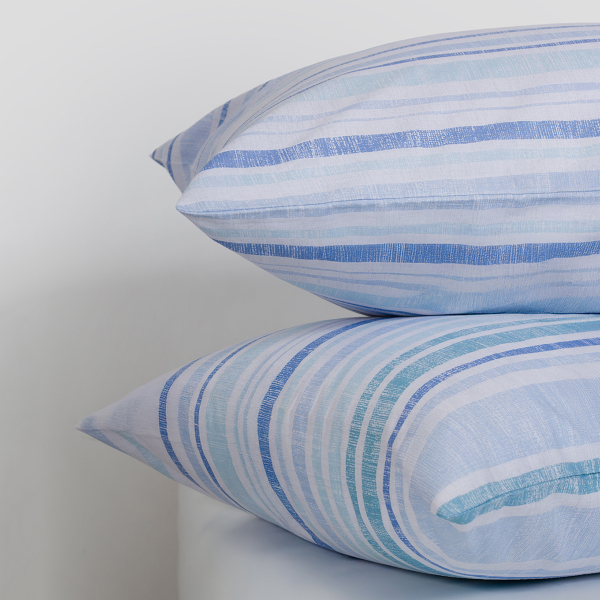 Ζεύγος Μαξιλαροθήκες (50x70) Naf-Naf Summit 151 Vinson Blue