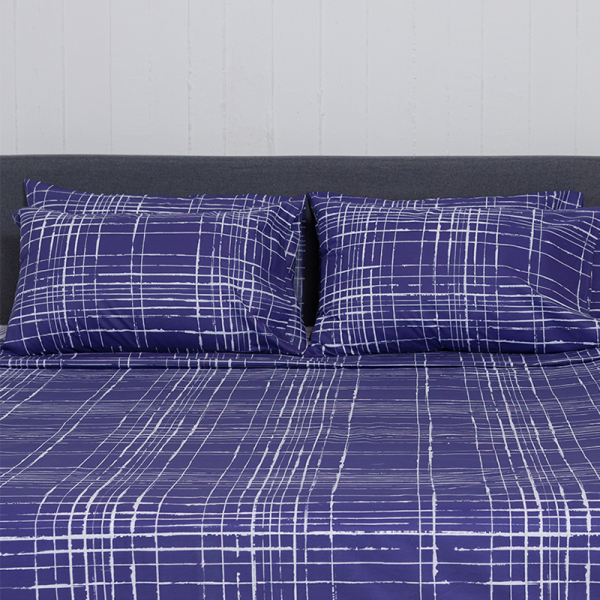 Ζεύγος Μαξιλαροθήκες (50x70) Naf-Naf Summit 152 Pacific Blue