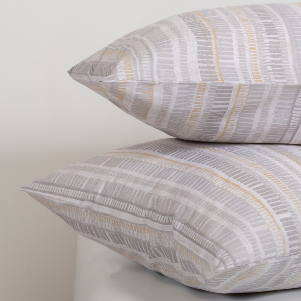 Ζεύγος Μαξιλαροθήκες (50x70) Naf-Naf Summit 154 Denali Grey