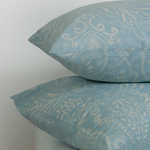 Ζεύγος Μαξιλαροθήκες (50x70) Naf-Naf Summit 156 Atlantic Teal