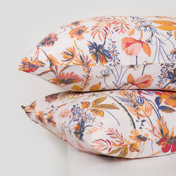 Ζεύγος Μαξιλαροθήκες (50x70) Naf-Naf Diamond 251 Emerald Yellow