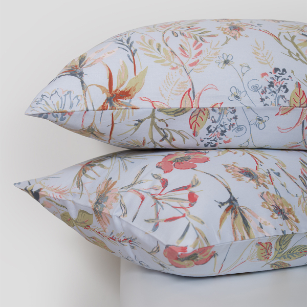 Ζεύγος Μαξιλαροθήκες (50x70) Naf-Naf Diamond 251 Emerald Blue