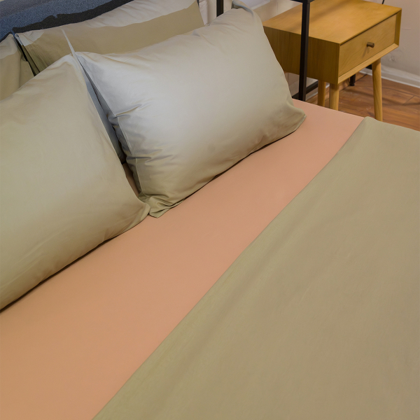 Σεντόνια Μονά (Σετ) Naf-Naf Hue Laurel Oak - Warm Taupe