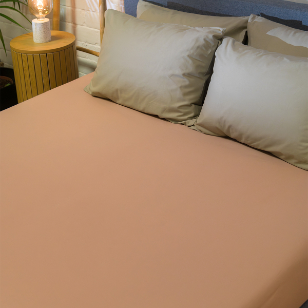 Σεντόνια Μονά (Σετ) Naf-Naf Hue Laurel Oak - Warm Taupe