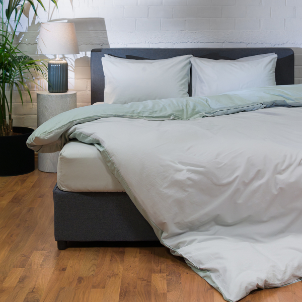 Παπλωματοθήκη Μονή (Σετ 165x245) 2 Όψεων Naf-Naf Hue Grey Violet - Ghost Grey