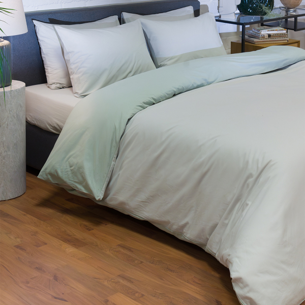 Παπλωματοθήκη Μονή (Σετ 165x245) 2 Όψεων Naf-Naf Hue Grey Violet - Ghost Grey