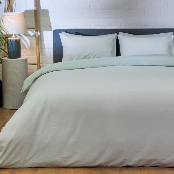 Παπλωματοθήκη Μονή (Σετ 165x245) 2 Όψεων Naf-Naf Hue Grey Violet - Ghost Grey