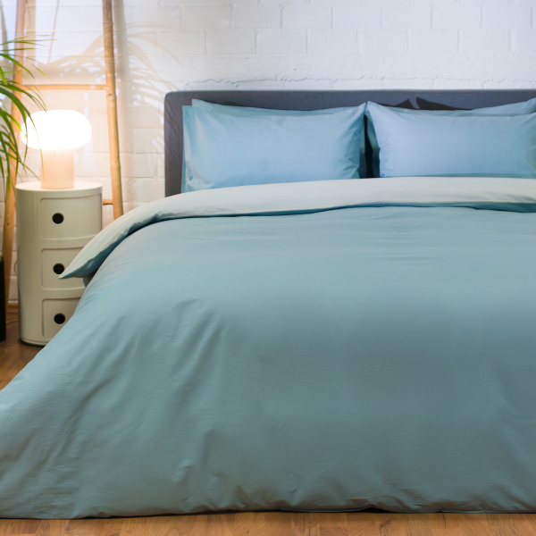 Παπλωματοθήκη Μονή (Σετ 165x245) 2 Όψεων Naf-Naf Hue Arona - Grey Violet