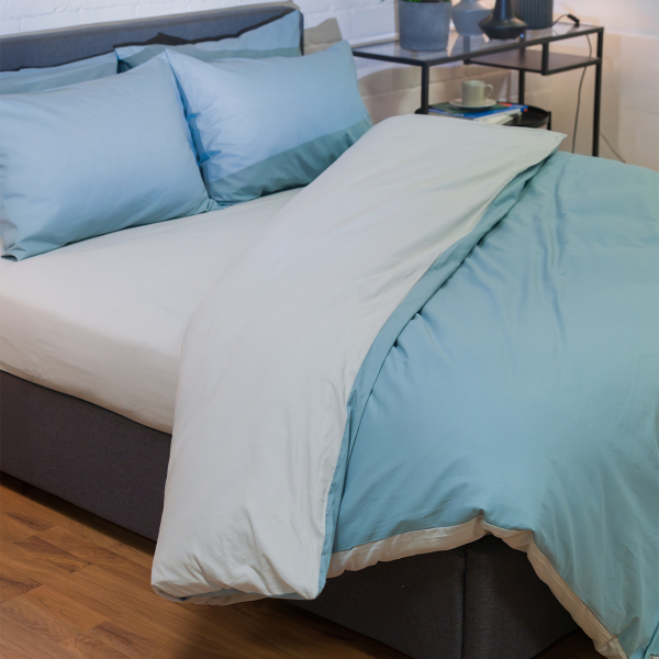 Παπλωματοθήκη Μονή (Σετ 165x245) 2 Όψεων Naf-Naf Hue Arona - Grey Violet