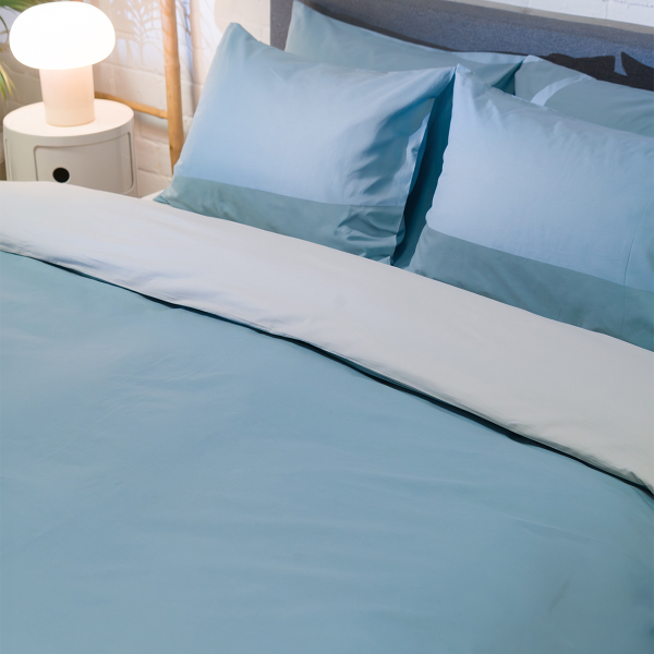 Παπλωματοθήκη Μονή (Σετ 165x245) 2 Όψεων Naf-Naf Hue Arona - Grey Violet