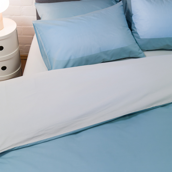 Παπλωματοθήκη Μονή (Σετ 165x245) 2 Όψεων Naf-Naf Hue Arona - Grey Violet