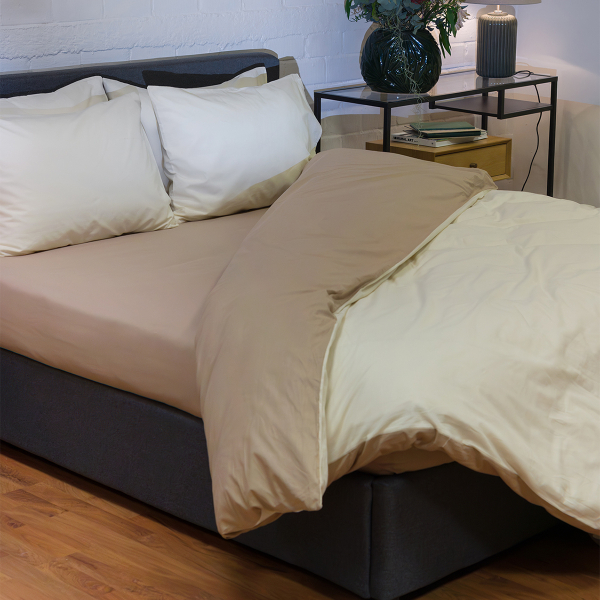 Παπλωματοθήκη Μονή (Σετ 165x245) 2 Όψεων Naf-Naf Hue Birch - Coblestone