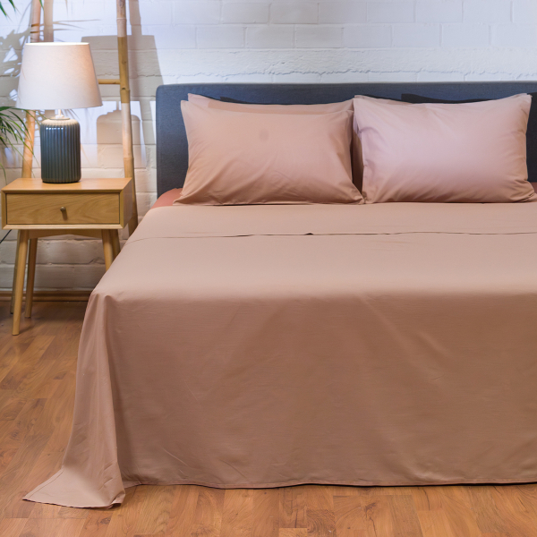 Σεντόνια King Size (Σετ) Naf-Naf Hue Taupe - Amber