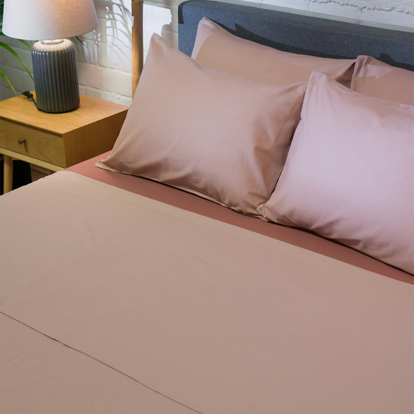 Σεντόνια King Size (Σετ) Naf-Naf Hue Taupe - Amber