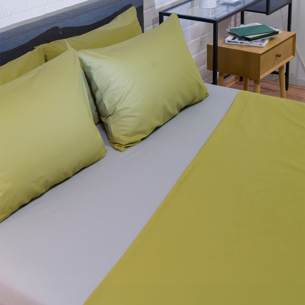 Σεντόνια King Size (Σετ) Naf-Naf Hue Willow - Ghost Grey