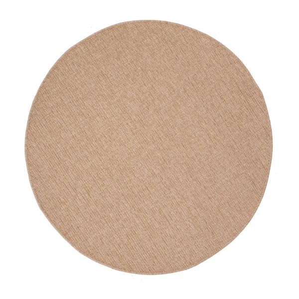 Στρογγυλό Χαλί Καλοκαιρινό (Φ240) Royal Carpet Avanos 8586 Jute