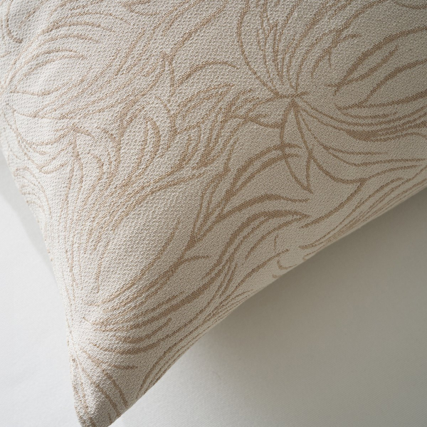 Διακοσμητική Μαξιλαροθήκη (50x50) Gofis Home Delia Natural Ecru 563/05