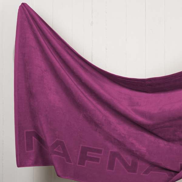 Πετσέτα Θαλάσσης (90x170) Naf-Naf Velour Viola