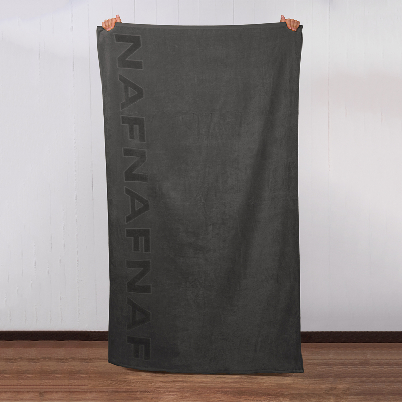 Πετσέτα Θαλάσσης (90x170) Naf-Naf Velour Granite
