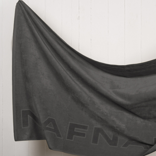 Πετσέτα Θαλάσσης (90x170) Naf-Naf Velour Granite
