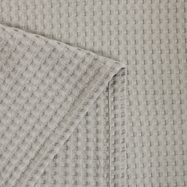 Κουβέρτα Πικέ Υπέρδιπλη (230x240) Naf-Naf Waffle Silver Grey