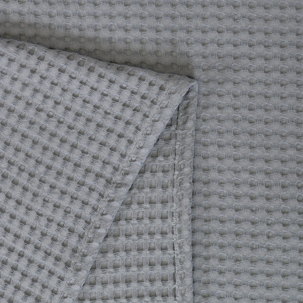 Κουβέρτα Πικέ Υπέρδιπλη (230x240) Naf-Naf Waffle Grey