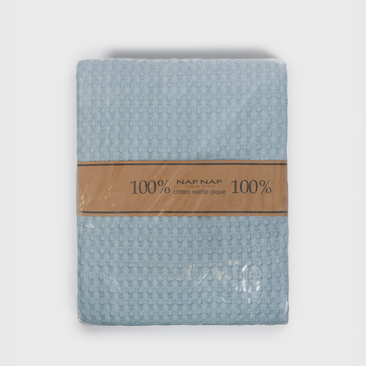 Κουβέρτα Πικέ Μονή (170X240) Naf-Naf Waffle Angel Blue Home Παιδικά Λευκά Είδη Παιδικές Κουβέρτες Καλοκαιρινές Spitishop