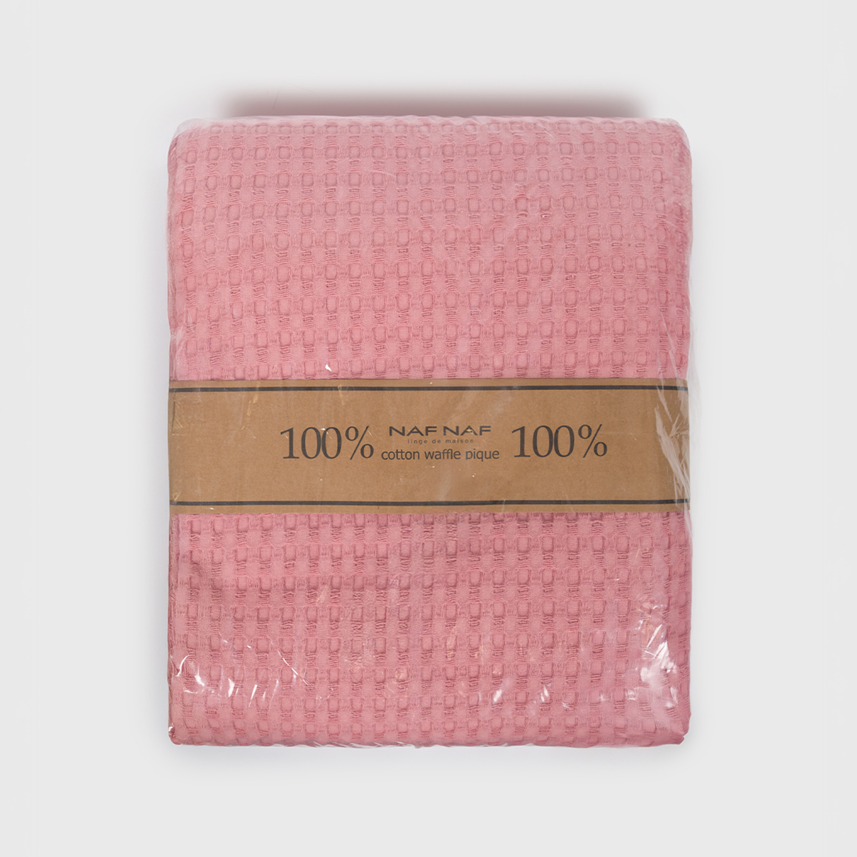 Κουβέρτα Πικέ Μονή (170X240) Naf-Naf Waffle Rose Home Παιδικά Λευκά Είδη Παιδικές Κουβέρτες Καλοκαιρινές Spitishop