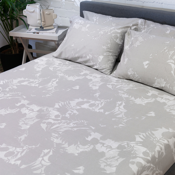 Σεντόνια Υπέρδιπλα (Σετ) Naf-Naf Diamond 252 Amethyst Beige