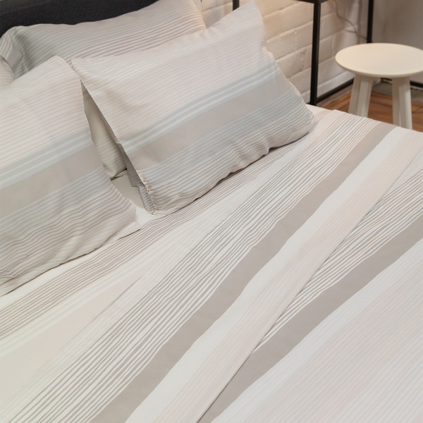 Σεντόνια King Size (Σετ) Naf-Naf Diamond 254 Opal Grey