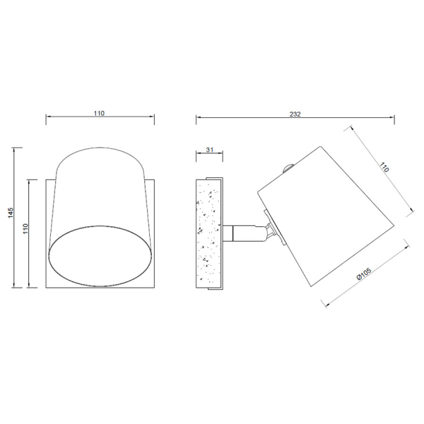 Σποτ Μονόφωτο Trio Lighting Bell 801900167