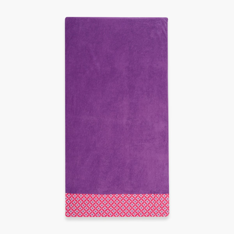 Πετσέτα Θαλάσσης (90x170) Nef-Nef Homeware Sparkle Digital Purple