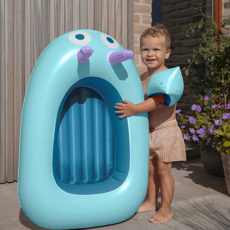 Φουσκωτή Βάρκα (90x62) Quut Μπλε QU174806