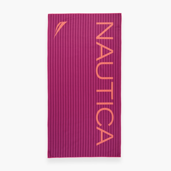 Πετσέτα Θαλάσσης Microfiber (80x160) Nautica By Nef-Nef Homeware Positive Mauve