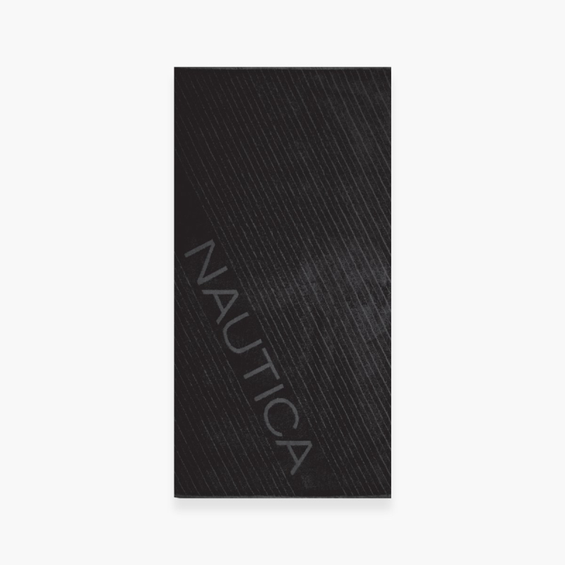 Πετσέτα Θαλάσσης (90x170) Nautica By Nef-Nef Homeware Nau Navy Black